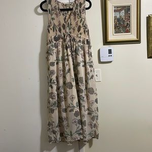 Dex Floral Maxi Dress Empire Waist